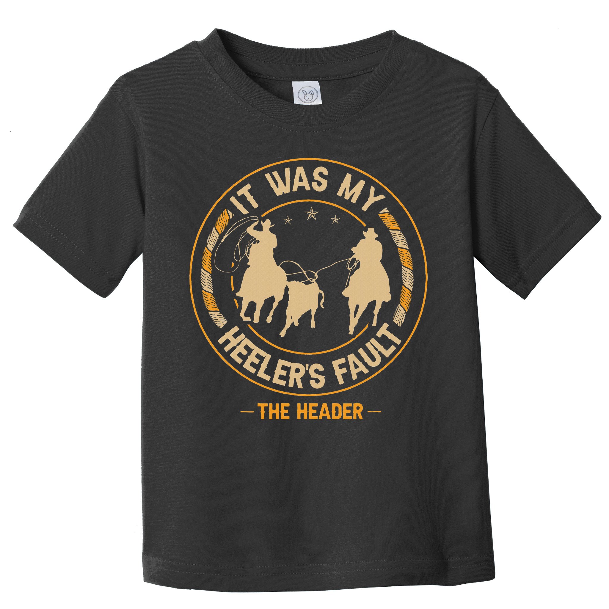 Team Roping Cowboy Rodeo Design For A Team Roper Boy Toddler T-Shirt