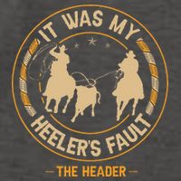 Team Roping Cowboy Rodeo Design For A Team Roper Boy Vector Backpack