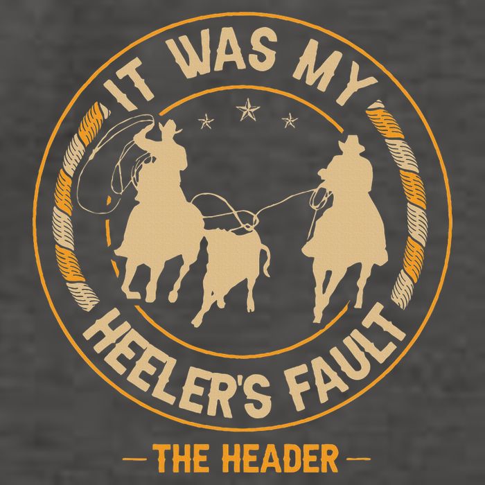 Team Roping Cowboy Rodeo Design For A Team Roper Boy Vector Backpack