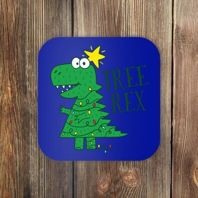 Tree Rex Christmas Gift T Rex Dinosaur Christmas Gift Coaster