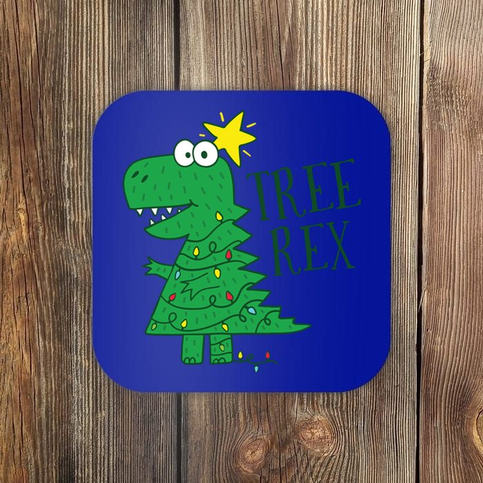 Tree Rex Christmas Gift T Rex Dinosaur Christmas Gift Coaster