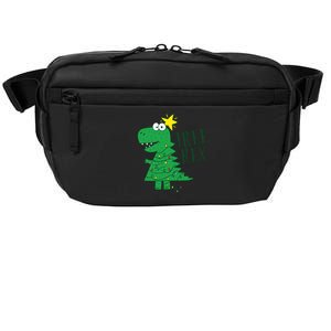 Tree Rex Christmas Gift T Rex Dinosaur Christmas Gift Crossbody Pack