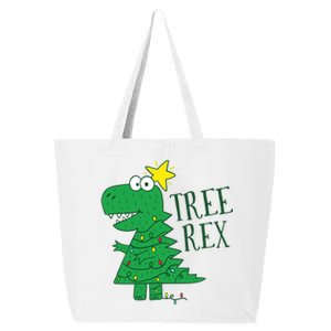 Tree Rex Christmas Gift T Rex Dinosaur Christmas Gift 25L Jumbo Tote