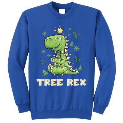 Tree Rex Christmas Tree Dinosaur Cute Xmas Gift Sweatshirt