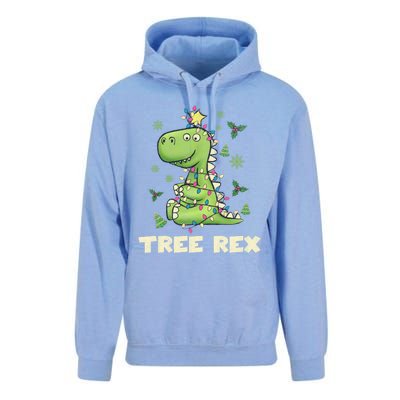 Tree Rex Christmas Tree Dinosaur Cute Xmas Gift Unisex Surf Hoodie