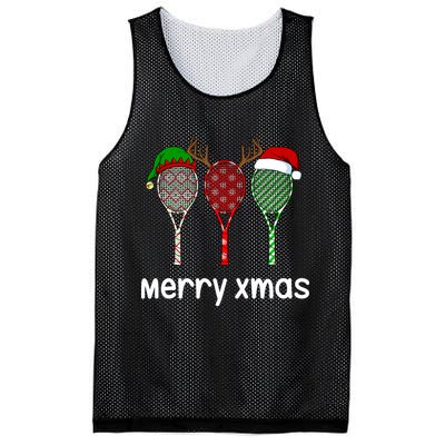 Tennis Racket Christmas Hat Reindeer Anlter Game Sport Sweatshirt Mesh Reversible Basketball Jersey Tank