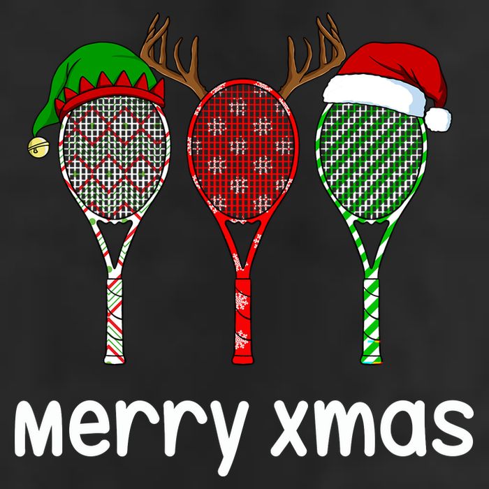 Tennis Racket Christmas Hat Reindeer Anlter Game Sport Sweatshirt Hat