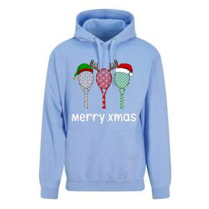 Tennis Racket Christmas Hat Reindeer Anlter Game Sport Sweatshirt Unisex Surf Hoodie