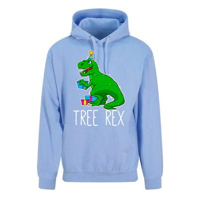 Tree Rex Christmas Dinosaur Funny Xmas Trex Cute Gift Unisex Surf Hoodie