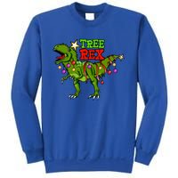 Tree Rex Christmas Holiday Trex Dinosaur Santa Gift Meaningful Gift Sweatshirt