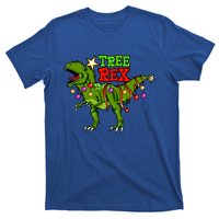 Tree Rex Christmas Holiday Trex Dinosaur Santa Gift Meaningful Gift T-Shirt