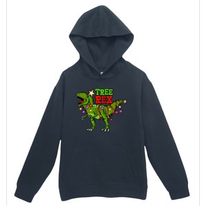 Tree Rex Christmas Holiday Trex Dinosaur Santa Gift Meaningful Gift Urban Pullover Hoodie