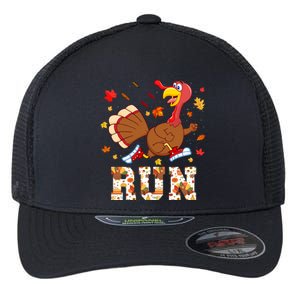 Turkey Run Costume Thanksgiving Running Turkey Trot Flexfit Unipanel Trucker Cap