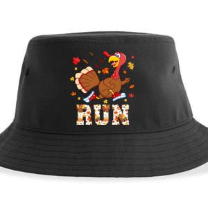 Turkey Run Costume Thanksgiving Running Turkey Trot Sustainable Bucket Hat