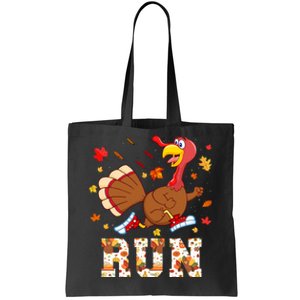 Turkey Run Costume Thanksgiving Running Turkey Trot Tote Bag