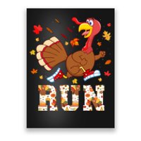 Turkey Run Costume Thanksgiving Running Turkey Trot Poster