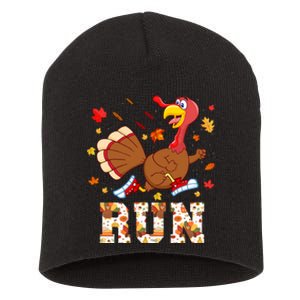 Turkey Run Costume Thanksgiving Running Turkey Trot Short Acrylic Beanie