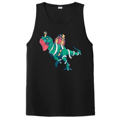 Tree Rex Christmas Gift PosiCharge Competitor Tank