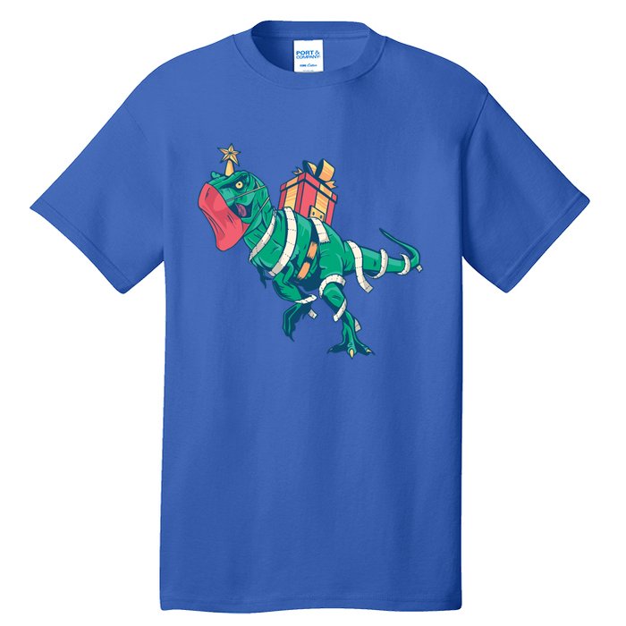 Tree Rex Christmas Gift Tall T-Shirt