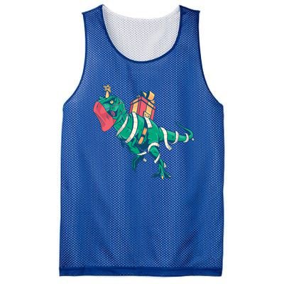 Tree Rex Christmas Gift Mesh Reversible Basketball Jersey Tank