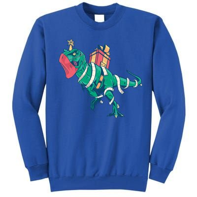 Tree Rex Christmas Gift Tall Sweatshirt