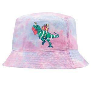 Tree Rex Christmas Gift Tie-Dyed Bucket Hat