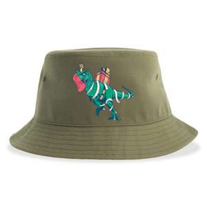 Tree Rex Christmas Gift Sustainable Bucket Hat