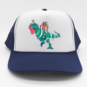 Tree Rex Christmas Gift Trucker Hat