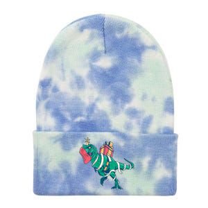 Tree Rex Christmas Gift Tie Dye 12in Knit Beanie