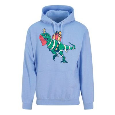 Tree Rex Christmas Gift Unisex Surf Hoodie