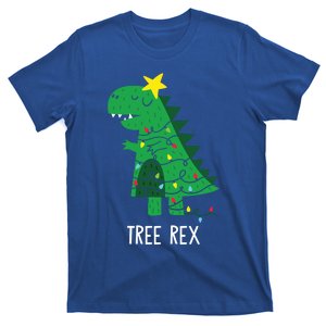 Tree Rex Christmas Gift T Rex Dinosaur Christmas Gift T-Shirt