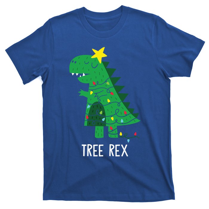 Tree Rex Christmas Gift T Rex Dinosaur Christmas Gift T-Shirt