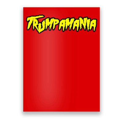 Trump Republican Convention Wrestling Meme Trumpamania Poster