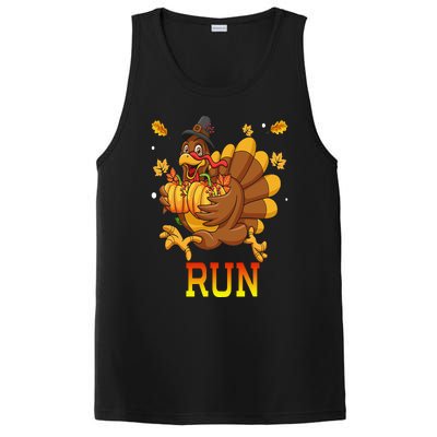 Turkey Run Costume Thanksgiving Running Turkey Trot PosiCharge Competitor Tank