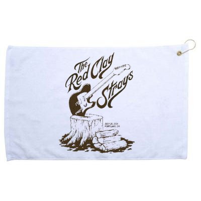 The Red Clay Strays Show At Portland Grommeted Golf Towel