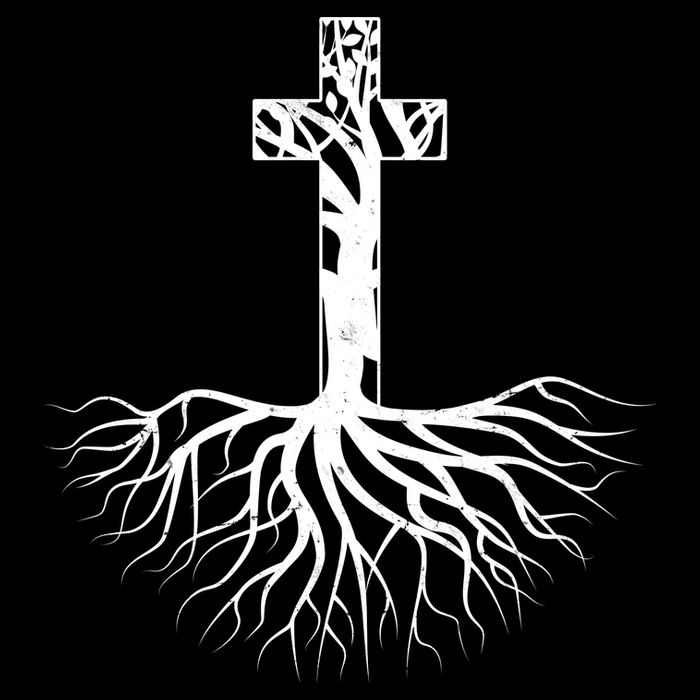 Tree Root Christian Cross Daily Commute Backpack