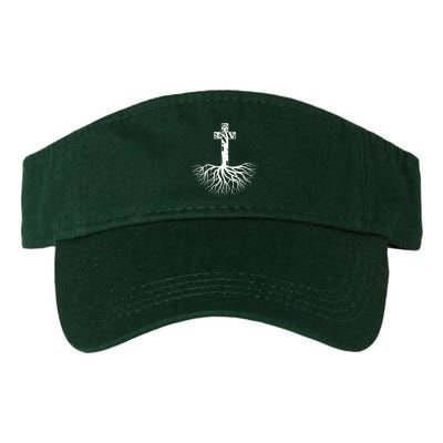 Tree Root Christian Cross Visor