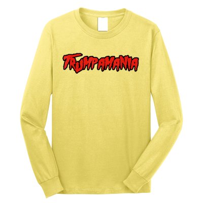 Trump Republican Convention Wrestling Meme Trumpamania Long Sleeve Shirt