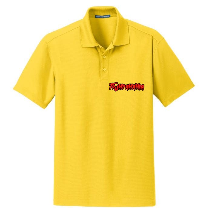 Trump Republican Convention Wrestling Meme Trumpamania Dry Zone Grid Polo