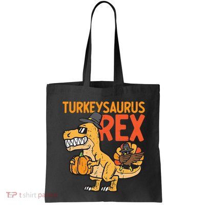 Turkeysaurus Rex Cute Funny Thanksgiving Dinosaur Bag