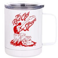 The Red Clay Strays Show At Portland Or July 25 2024 12 oz Stainless Steel Tumbler Cup