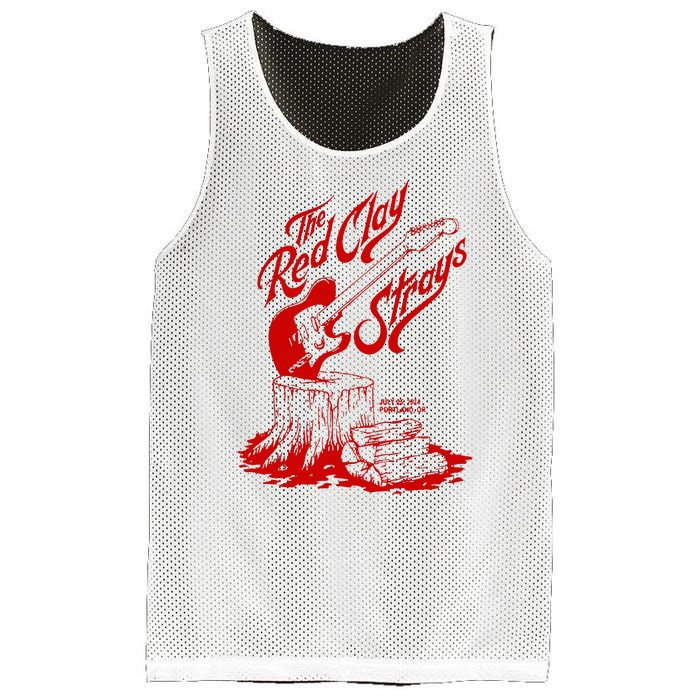 The Red Clay Strays Show At Portland Or July 25 2024 Mesh Reversible Basketball Jersey Tank