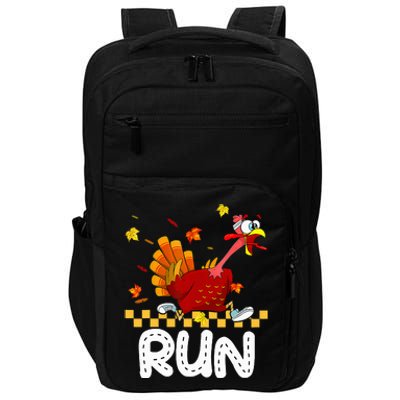 Turkey Run Costume Thanksgiving Running Turkey Trot Impact Tech Backpack