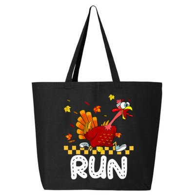 Turkey Run Costume Thanksgiving Running Turkey Trot 25L Jumbo Tote