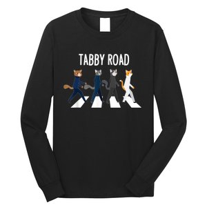 Tabby Road Cats Cat Lover Long Sleeve Shirt