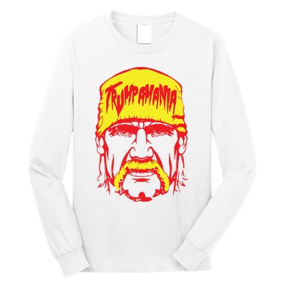 Trump Republican Convention Wrestling Meme Trumpamania Long Sleeve Shirt