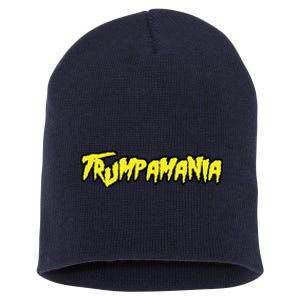 Trump Republican Convention Wrestling Meme Trumpamania Short Acrylic Beanie