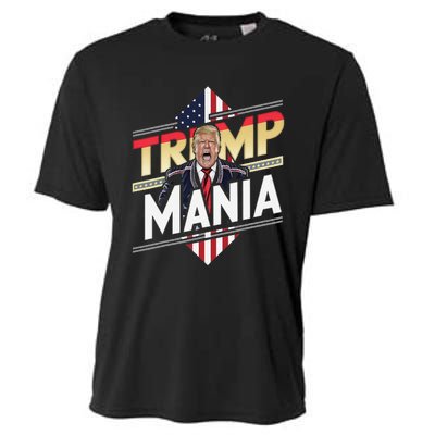 Trump Republican Convention Wrestling Meme Funny Trumpamania Cooling Performance Crew T-Shirt