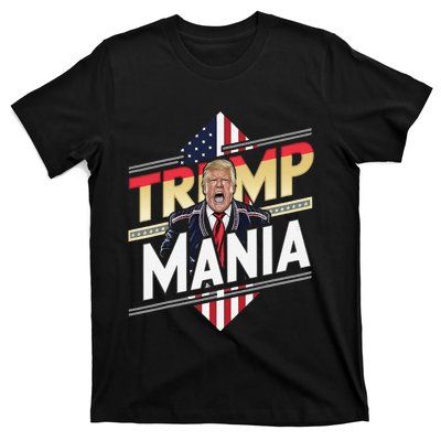 Trump Republican Convention Wrestling Meme Funny Trumpamania T-Shirt