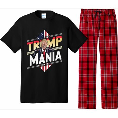 Trump Republican Convention Wrestling Meme Funny Trumpamania Pajama Set